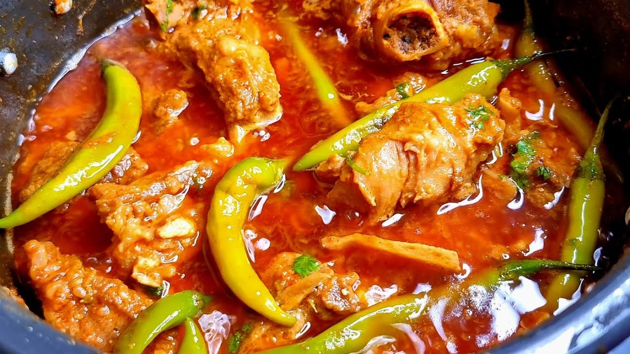 Degi Style Achari Gosht Ghar Ke Bane Achar Ke Masale Ke Saath | Achari Mutton Curry❤️