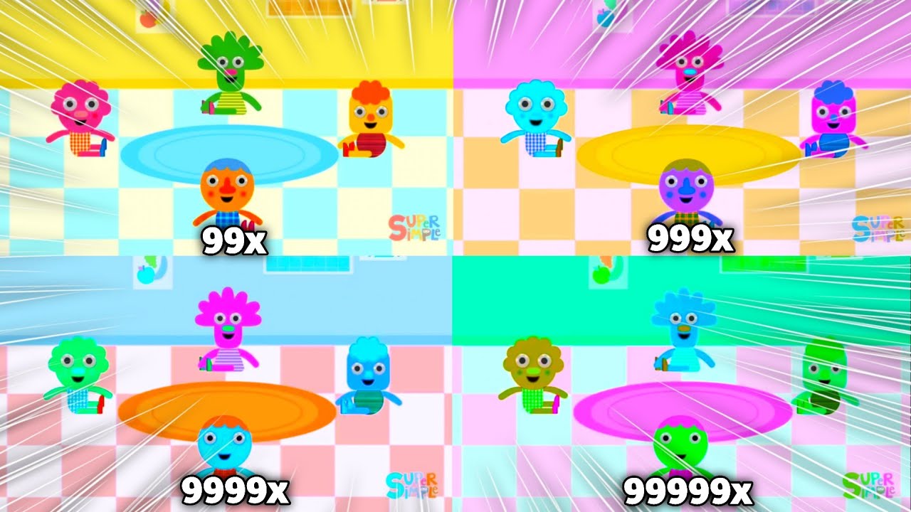 Noodle And Pals We Are Jumping Intro, ускоренное до 999999x скорости. Эффекты Klasky Csupo!