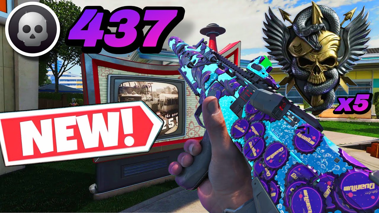 437 убийств + 5 ядерных ударов с помощью нового Voyak-KT3 на карте Nuketown! 😲 (Геймплей многопол...