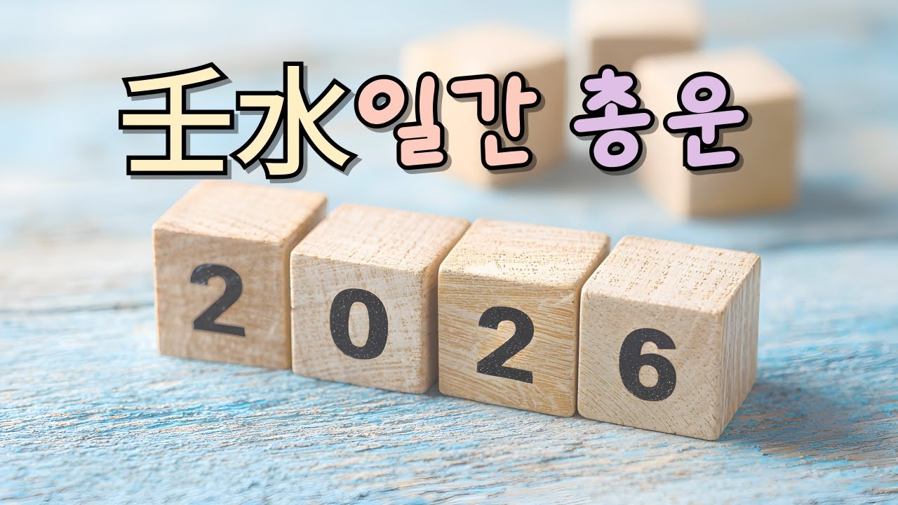 2026년 丙午年 壬水일간 총운 [상담및 교육문의 : 010-4983-7972]