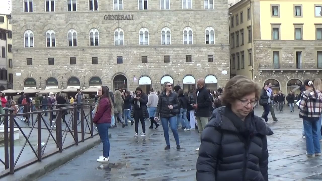Włochy - Florencja, fontanna Neptuna.