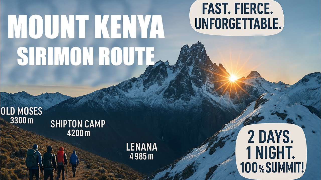 Mount Kenya Adventure | Sirimon Route | 100% Summit Success - The Outdoor Tribe