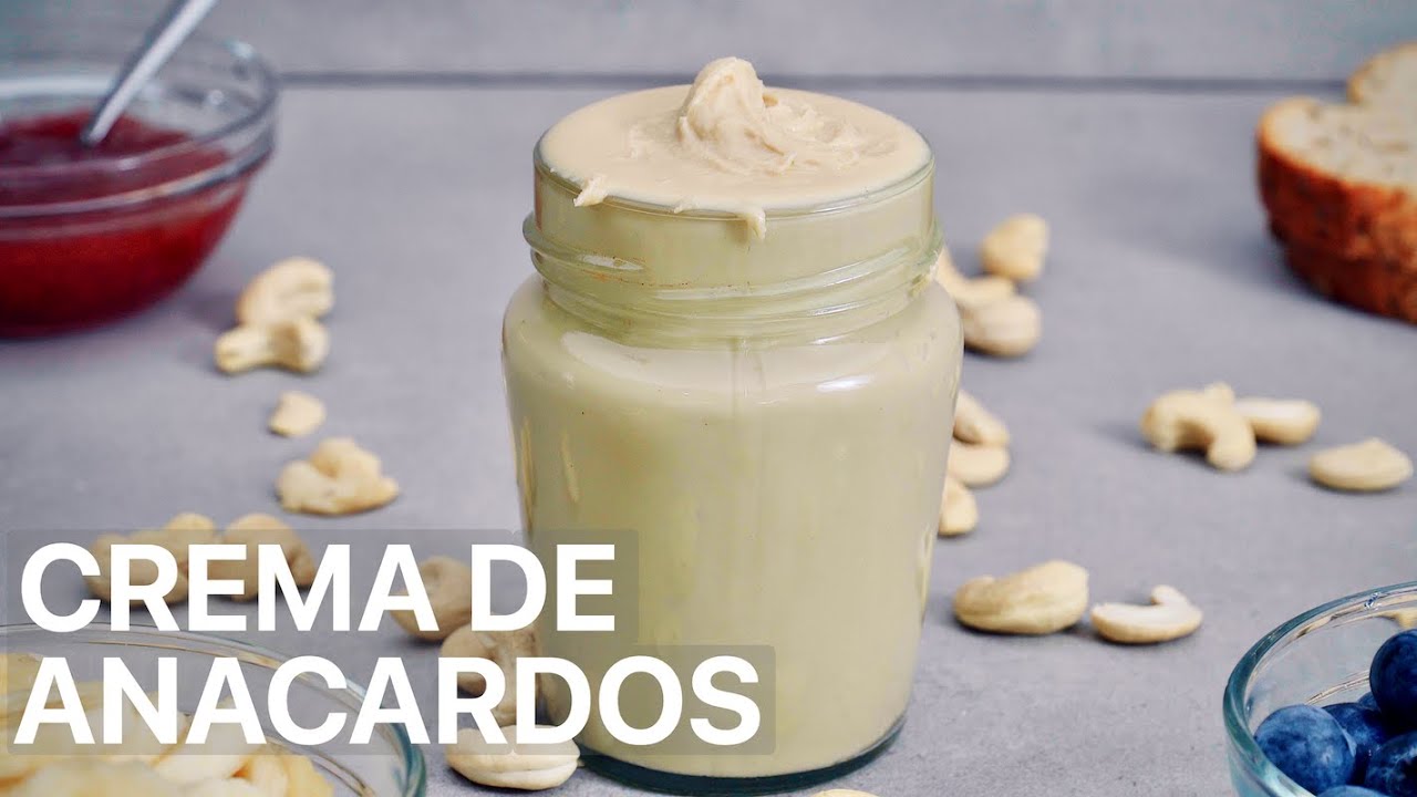 DELICIOSA CREMA DE ANACARDOS⎮Con SÓLO 1 INGREDIENTE!