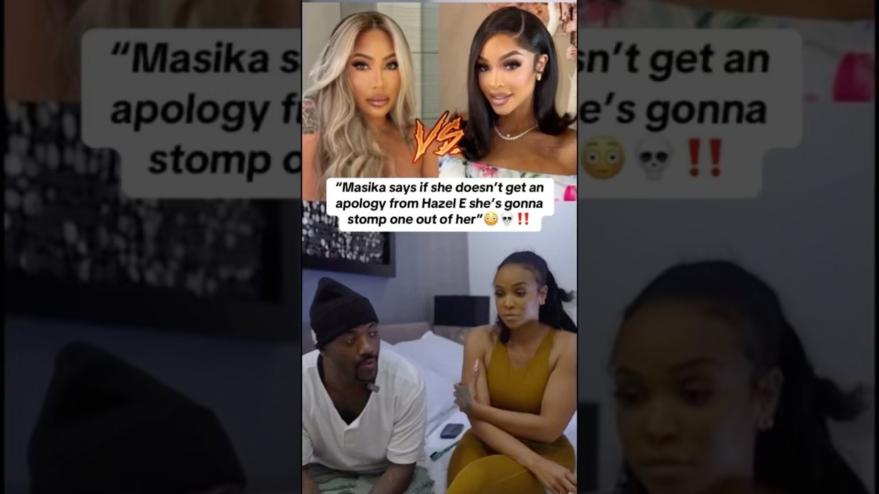 Masika Kalysha says she will force an apology out of Hazel E #lhhatl #lhh #vh1 #realitytv #fyp