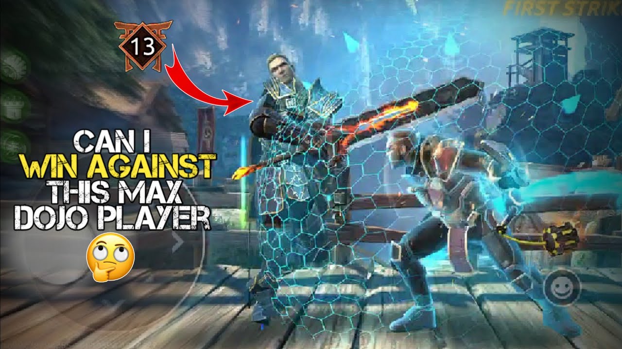 Dojo 10 Vs Dojo 13 Can I Win Against Him 🤔 | Max Dojo Player 👀 | Shadow Fight 4 #shadowfight4