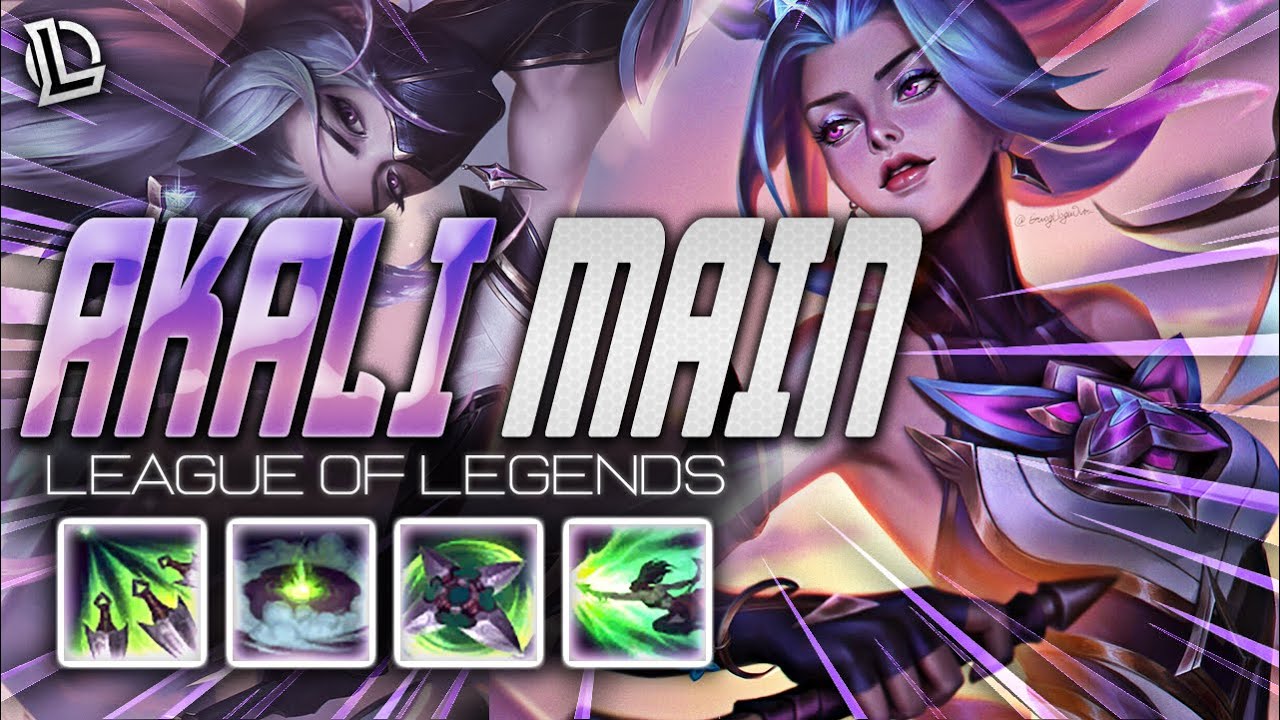 AKALI MONTAGE - AKALI MAIN | Ez LoL Plays #1108