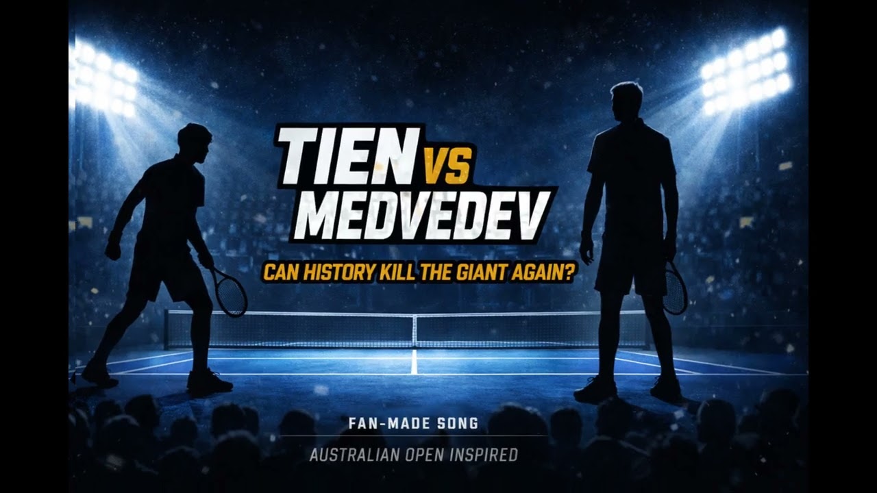 Tien vs Medvedev — Can History Kill the Giant Again? | Fan-Made Australian Open Song