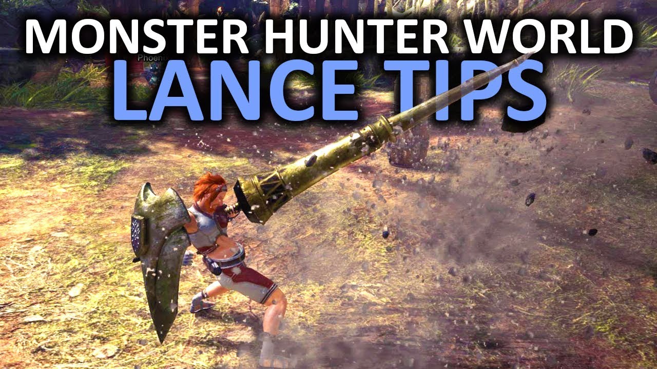 Monster Hunter World Lance Tips
