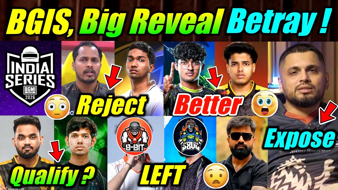 Goblin better than Jonathan 😮 BGIS Semi Cutoff ! 😳 Trace Reject Godl, Sid Expose, Zgod, S8UL 