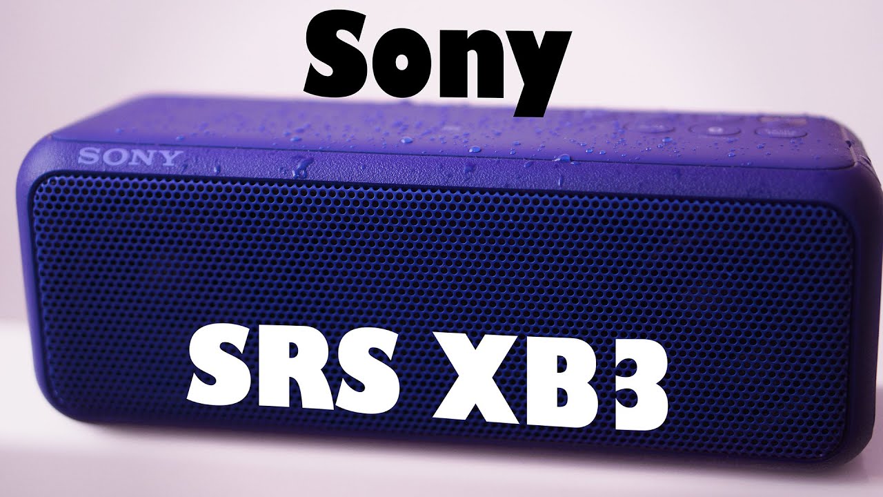 Sony SRS XB3 Обзор на русском языке.