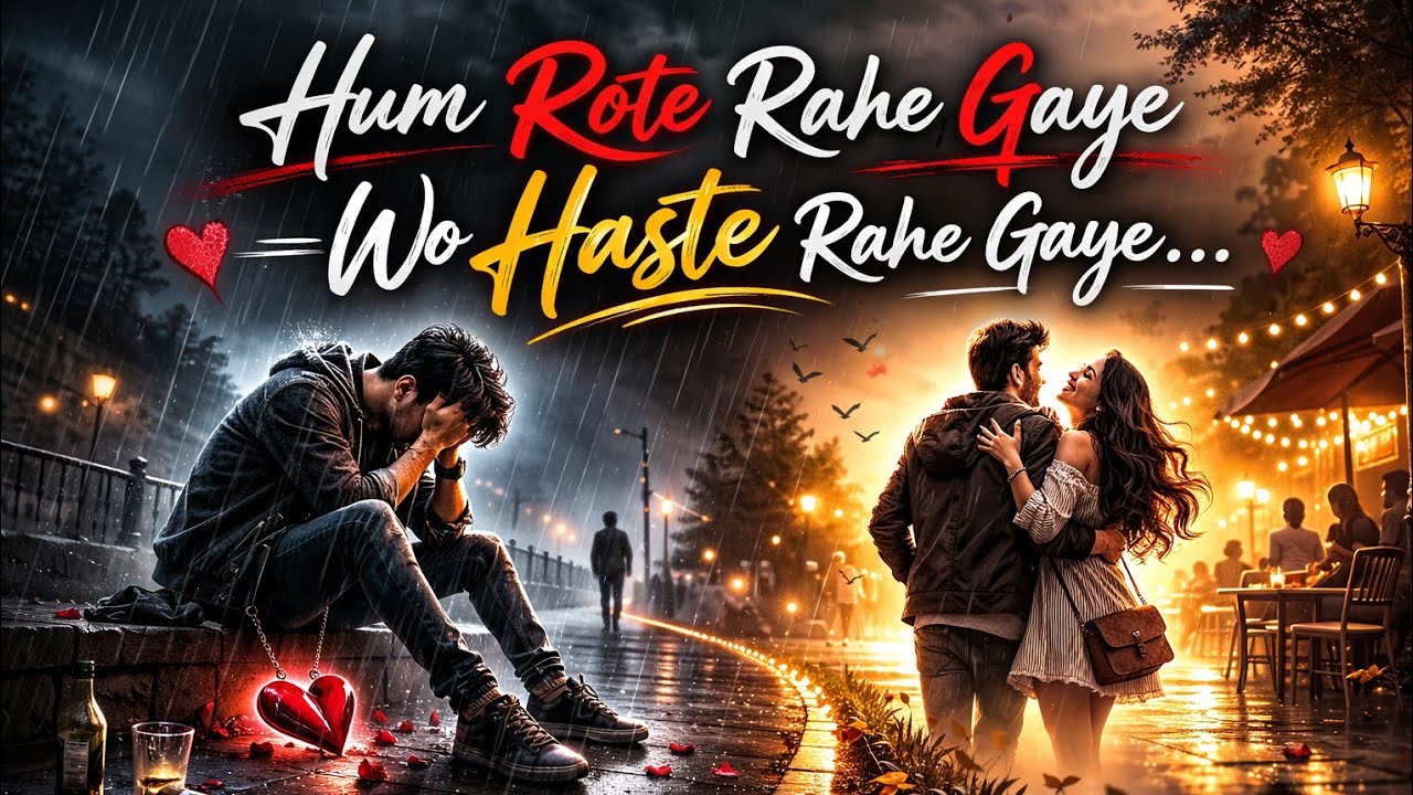 Hum Rote Rahe Geye Wo Haste Rahe Geye| new sad song| Anant creation| Hit song 