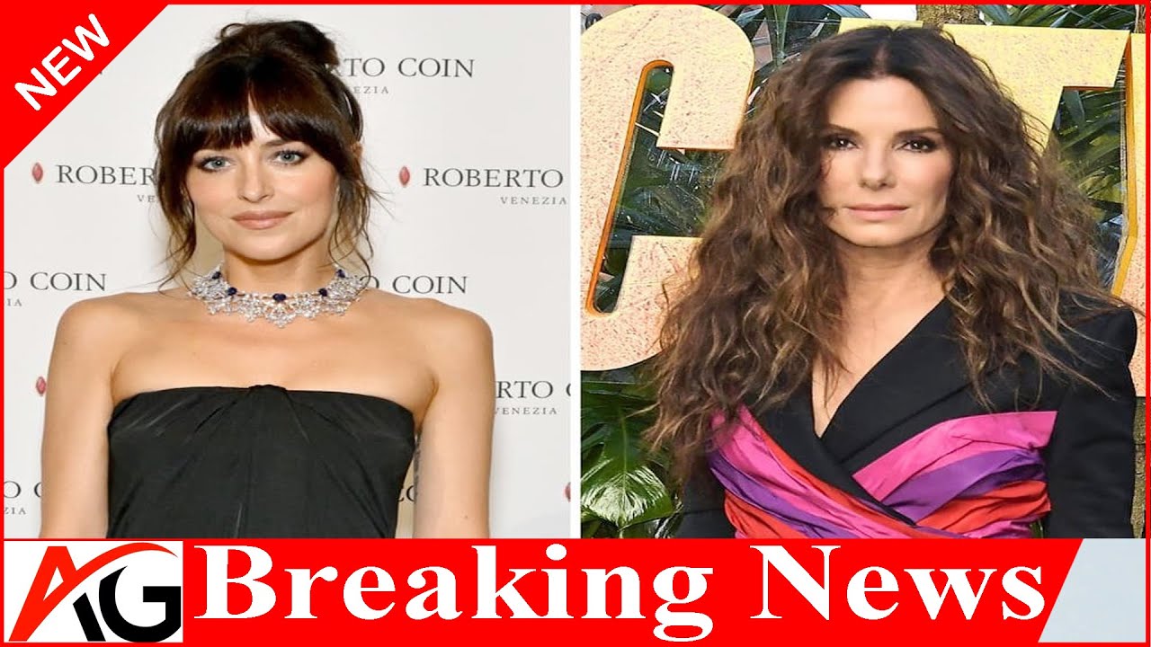 Dakota Johnson receives support from Sandra Bullock as Chris Martin splits, causing her distress