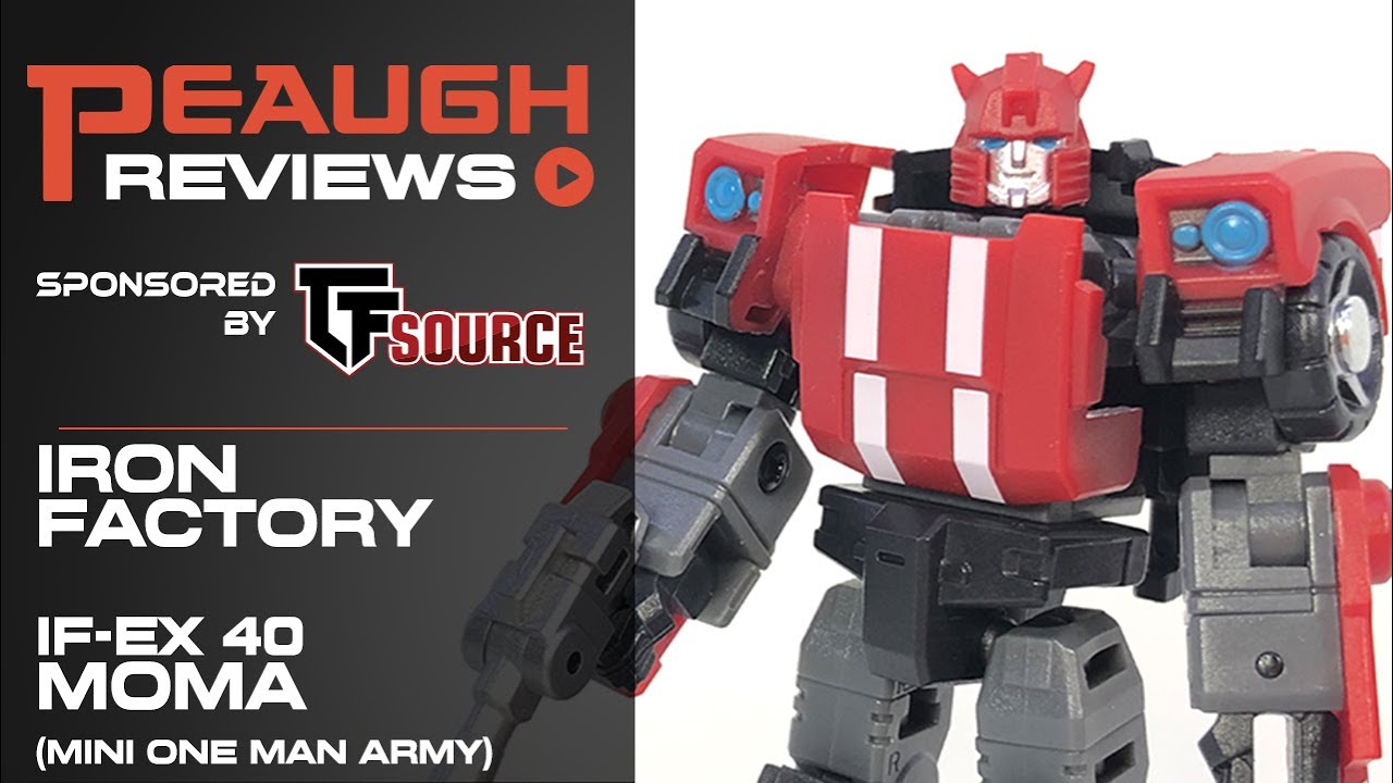 Video Review: Iron Factory IF-EX40 MOMA (Mini One Man Army)