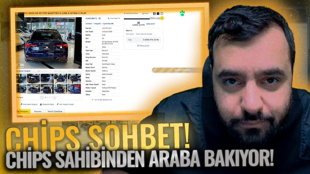 Chips İngiltere Ve Türkiye Araba Fiyatlarını Karşılaştırıyor!