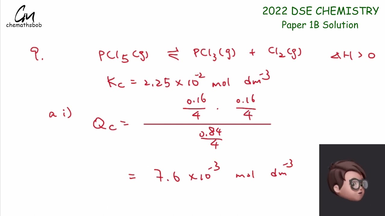 chemathsbob - 2022 DSE CHEM Paper 1B Q9
