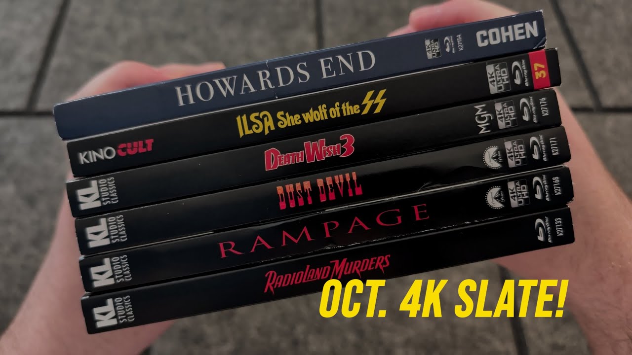 KINO LORBER 4K Ultra HD October SLATE has ARRIVED!  @kinolorber