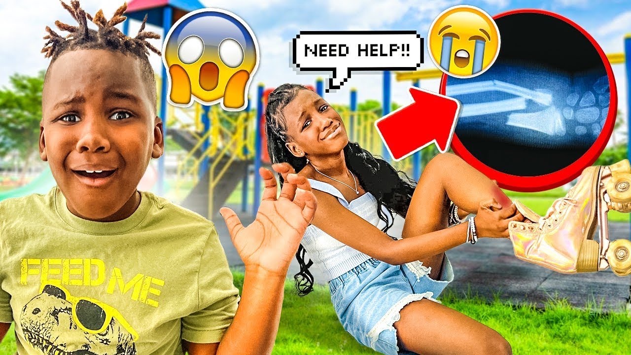 GIRL Doesn't Listen And BREAKS Her LEG, She Learns Her Lesson!
