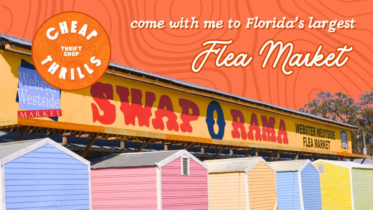 Shopping Florida's Largest Flea Market!