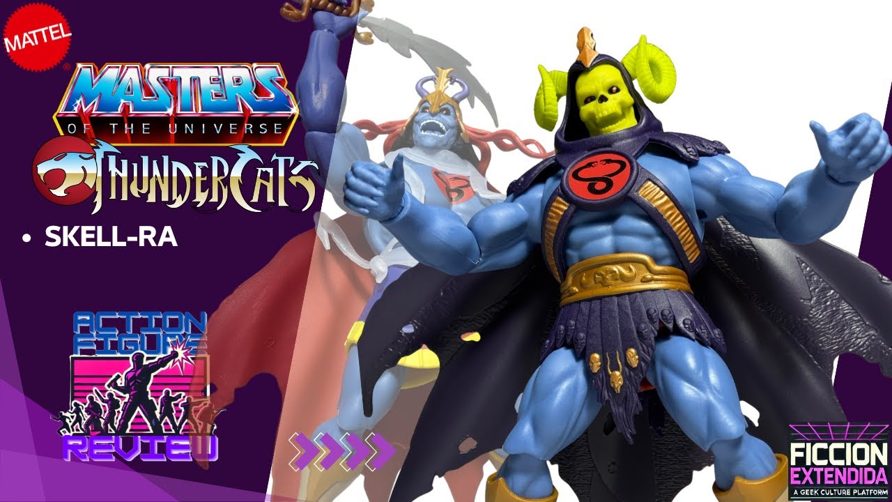 ¡Skell-Ra lo tiene todo! Review MOTU x Thundercats – ¡Fusión épica de Mattel!