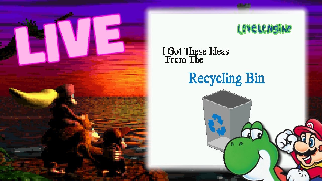 🔴Recycling Bin Super Mario World