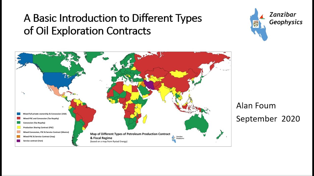 A Basic Introduction to Different Types of Oil Exploration Contracts