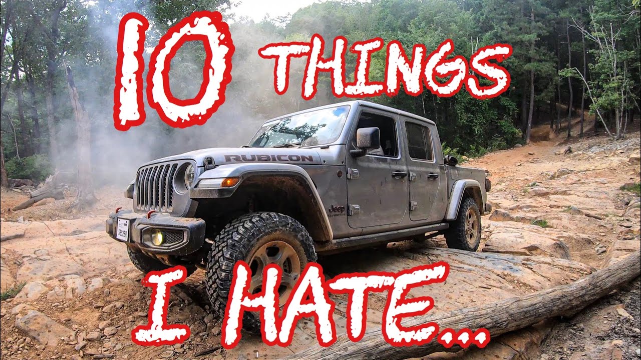 10 вещей, которые я НЕНАВИЖУ в своем Jeep Gladiator