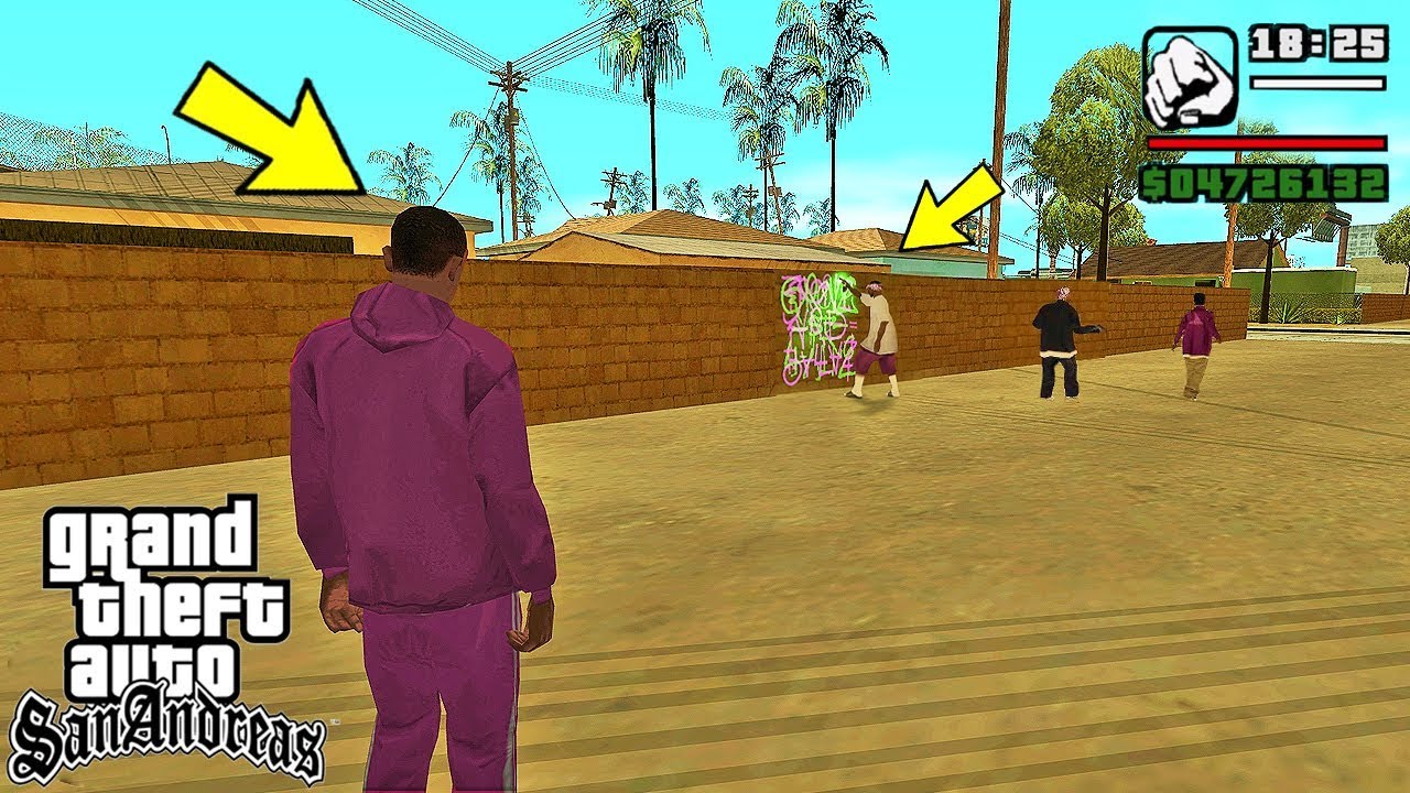 Что будет, если Сиджей вступит в Баллас в GTA San Andreas?
