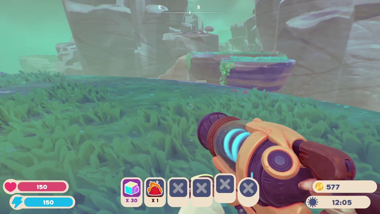 ☁️🕰️Prince of the skies💎☁️ Playing: Slime Rancher 2. I'm kinda liking this game!