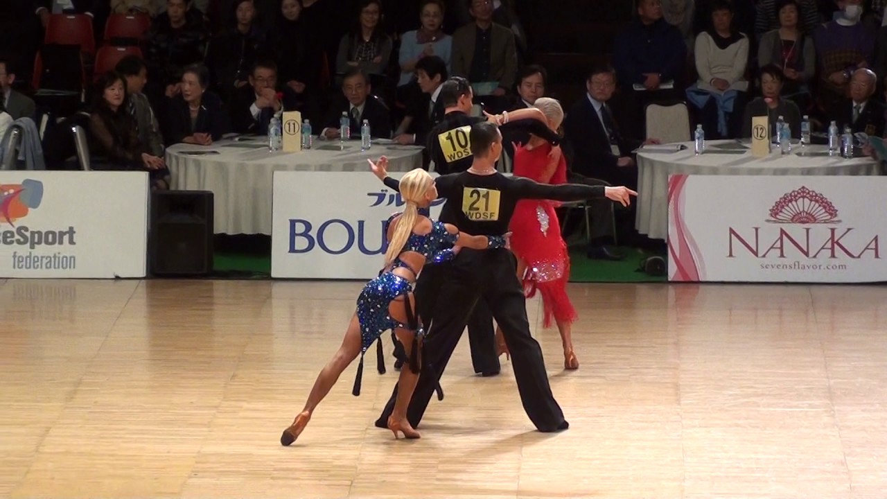 WDSF /JDSF The 19th Tokyo Open Latin【Semi Final Rumba】Artur BALANDIN & AnnaSALITA