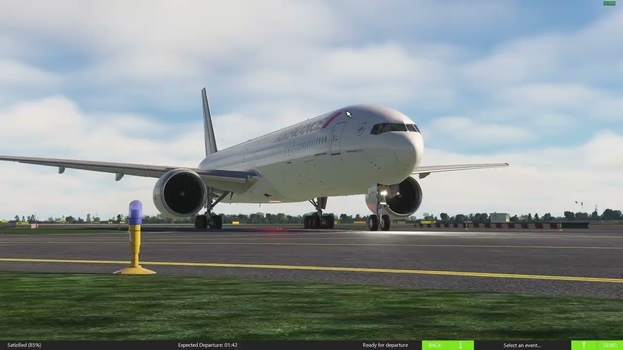 PMDG 77W | Full departure | Realistic Flight | MSFS2020