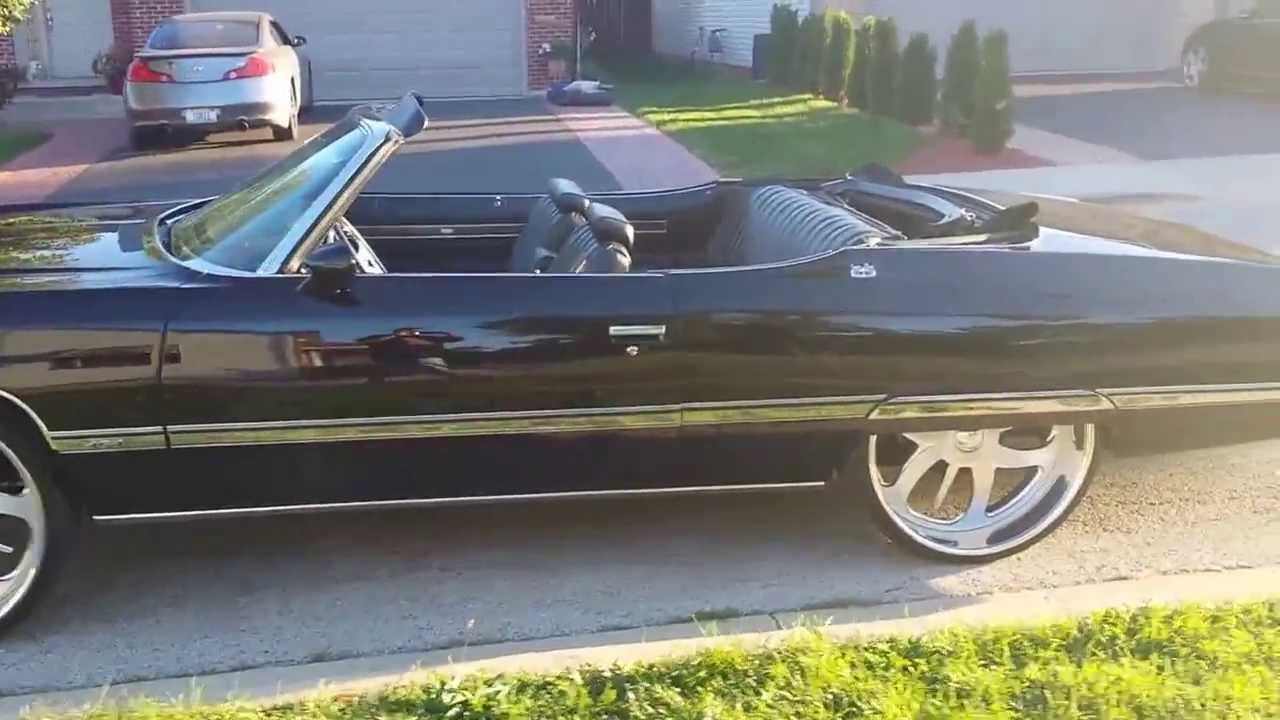 1974 Caprice 454 Convertible squatn on 26