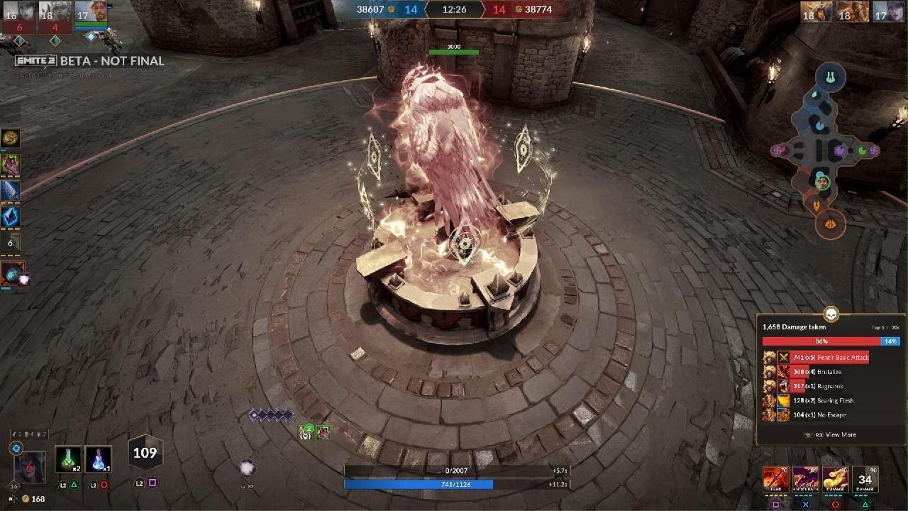 SMITE 2 - Build only[only took the whole match]
