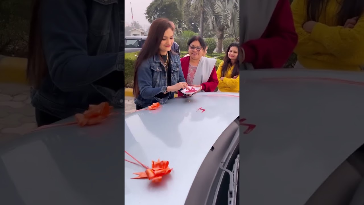 New Brezza 2022 LXI Delivery 😍  - Splendid Silver colour 🔥 #accessories #shorts #brezza #brezza2022