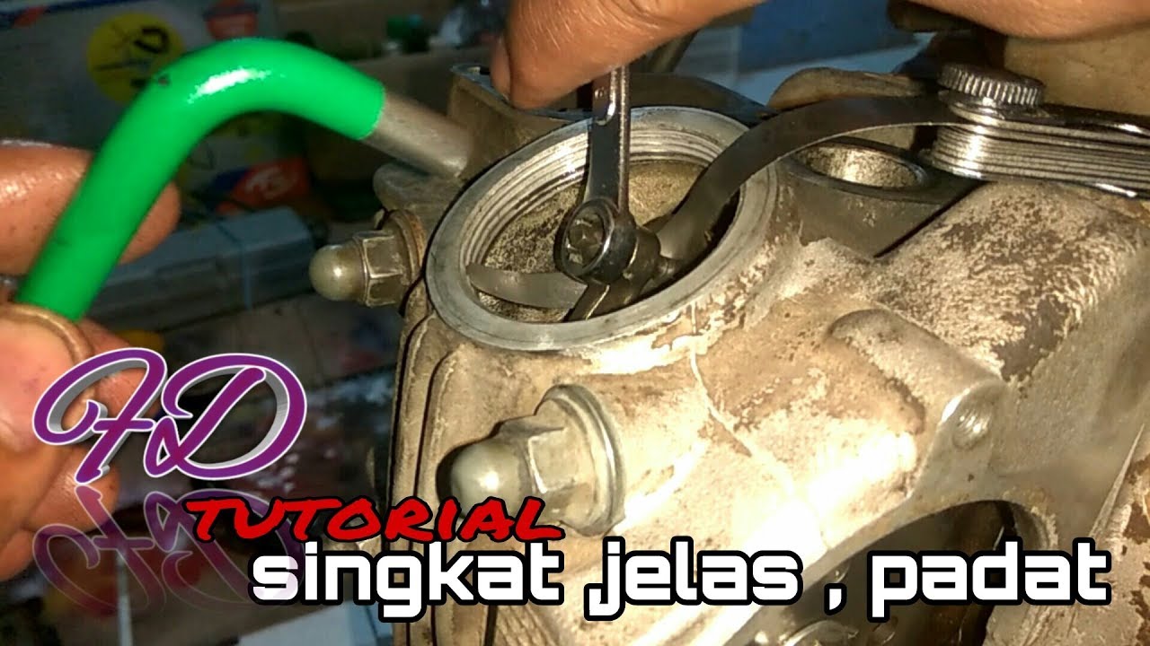 TUTORIAL setting klep & top noken as jupiter z : terbaru & terlengkap