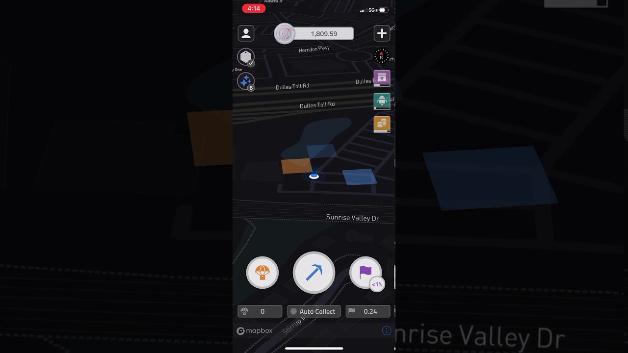 XYO Coin App - Collecting a geodrop Live!