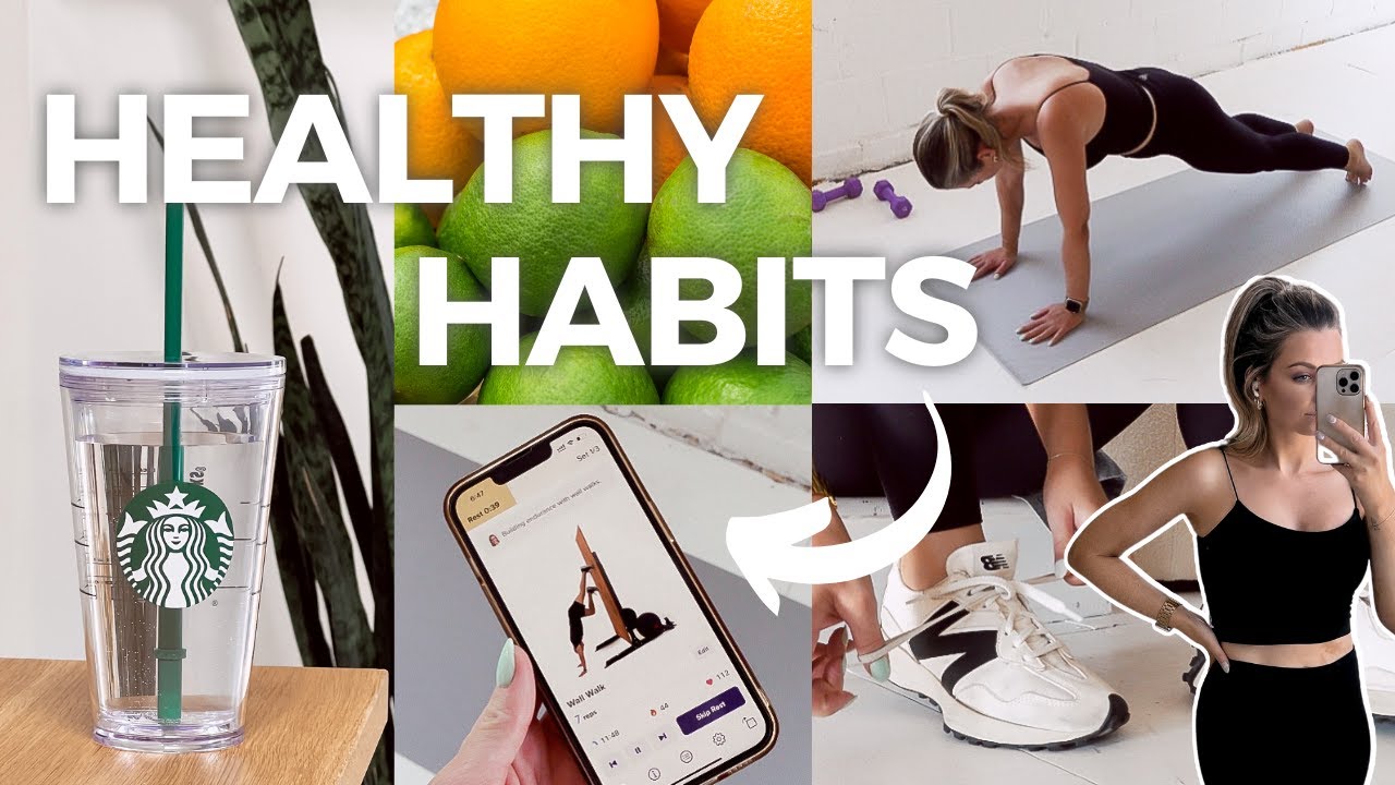 EASY Healthy Habits, Consistency & Accountability! Health & Fitness Routine!