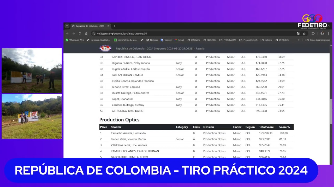 EPUBLICA DE COLOMBIA TIRO PRACTICO - NILO