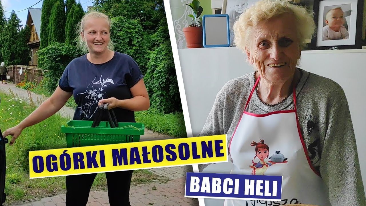 Ogórki małosolne babci Heli