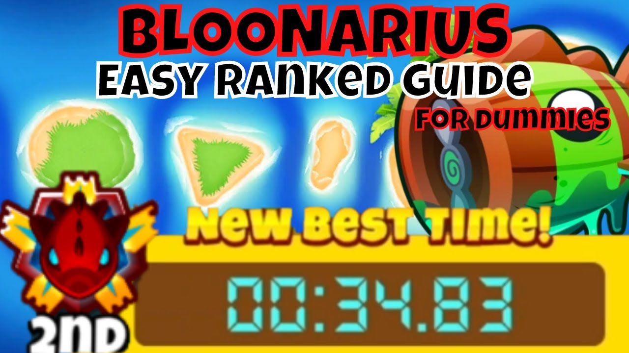 Ranked Bloonarius Tutorial - Top 50 - Easy to follow (for dummies) - Spice Islands