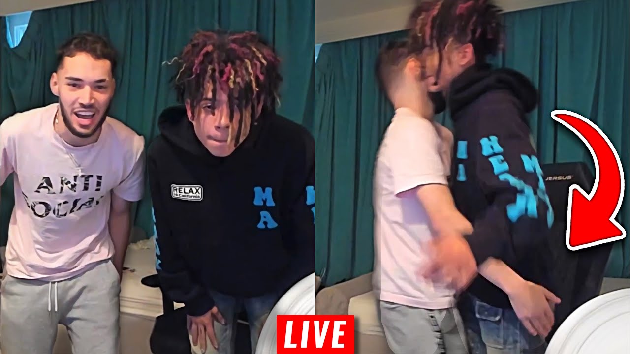 Adin Ross & Iann Dior do the SSB Handshake! (HE GOT MAD)