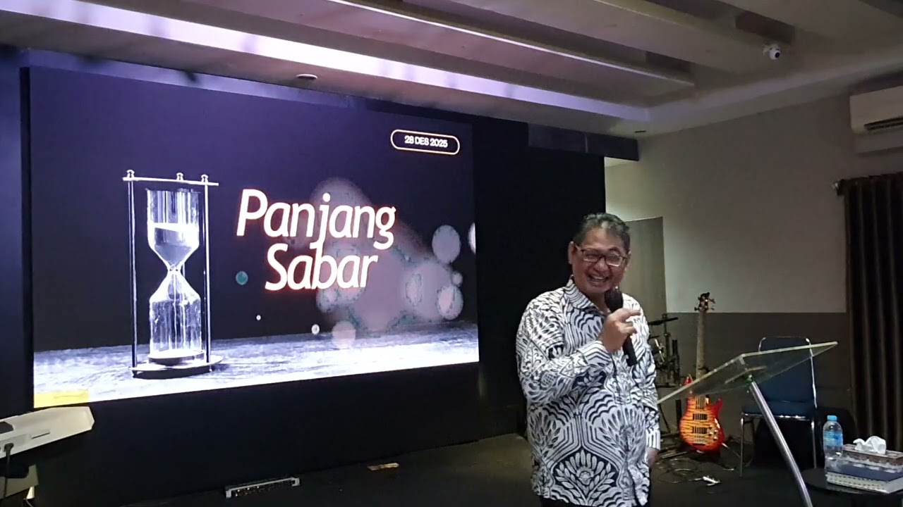 Panjang sabar oleh Ps Imanuel Siagian IR2 WTC Cilegon 25 Januari 2026 @GBIWTC 