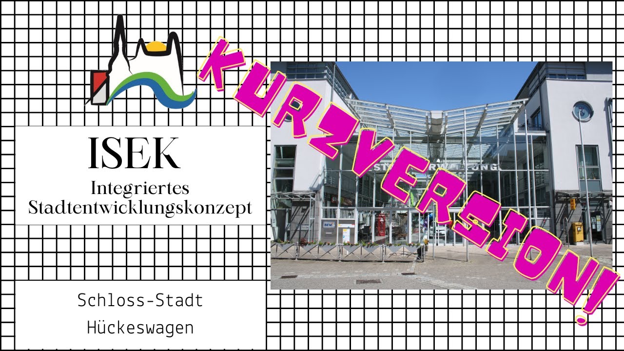 ISEK Integriertes Stadtentwicklungskonzept Hückeswagen (kurz)