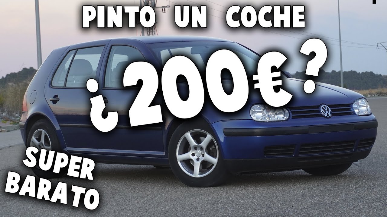 PINTO MI COCHE de 500€ con MUY POCO DINERO | Golf IV