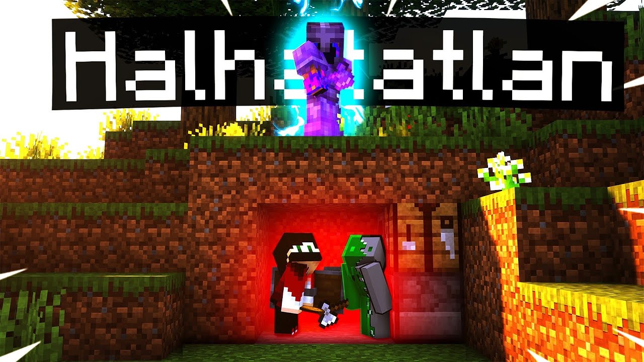 2 Minecraft Speedrunner VS 1 HALHATATLAN Hunter 😨