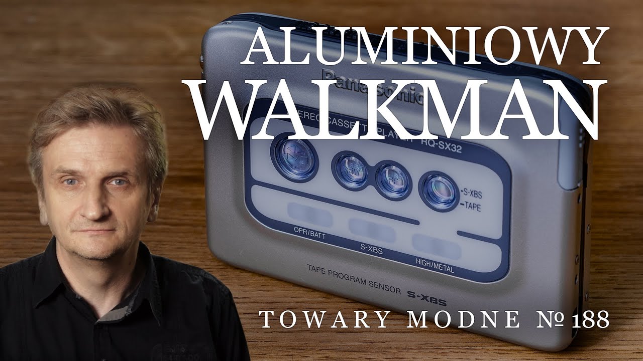 Aluminiowy walkman Panasonic RQ-SX32 [TOWARY MODNE 188]