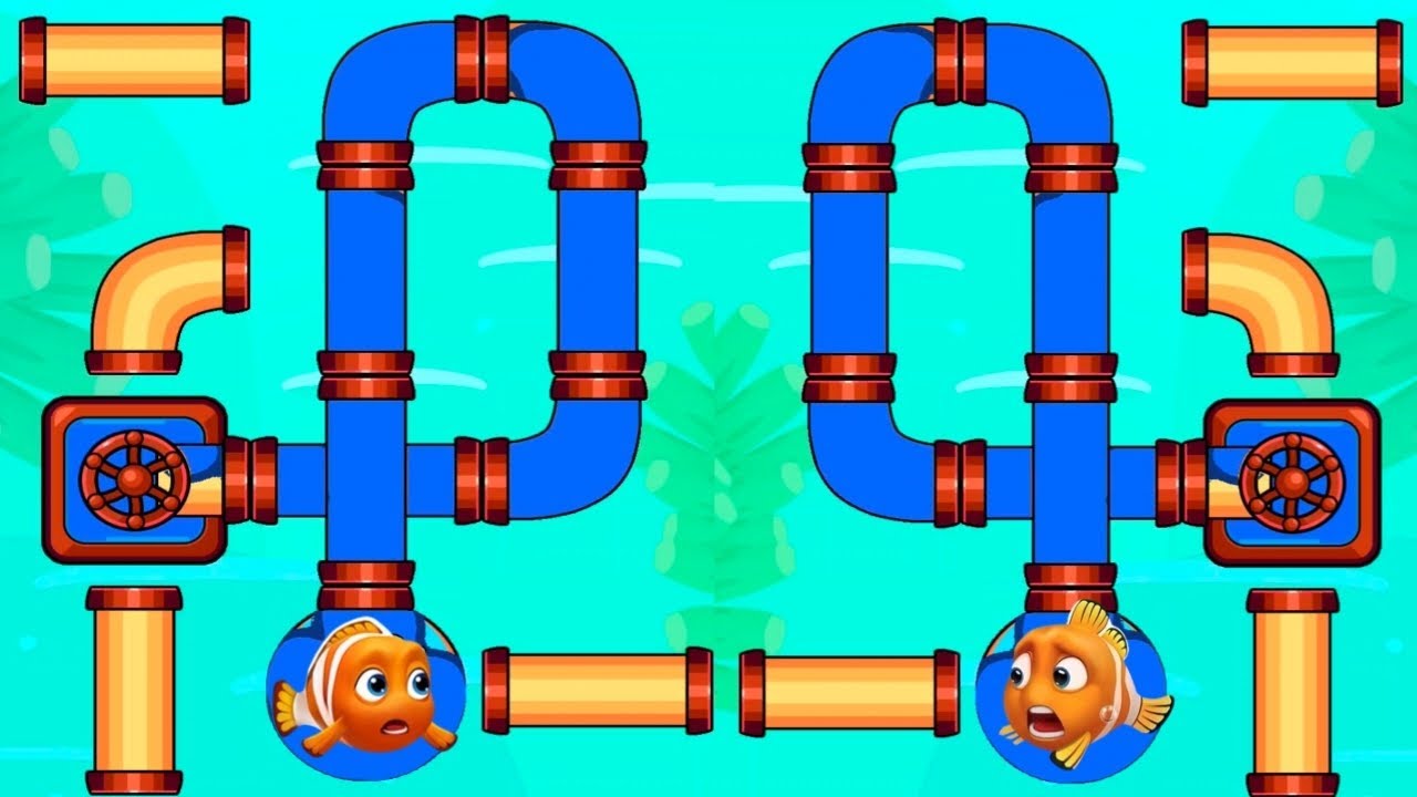 Save the fish 🐟 funny android no commentry game play #viralvideo 