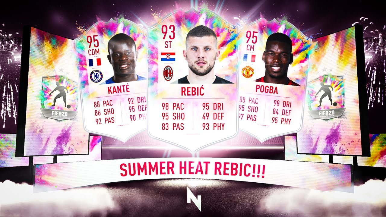 93 SBC REBIC & SUMMER HEAT POGBA & KANTE VOTE! - FIFA 20 Ultimate Team