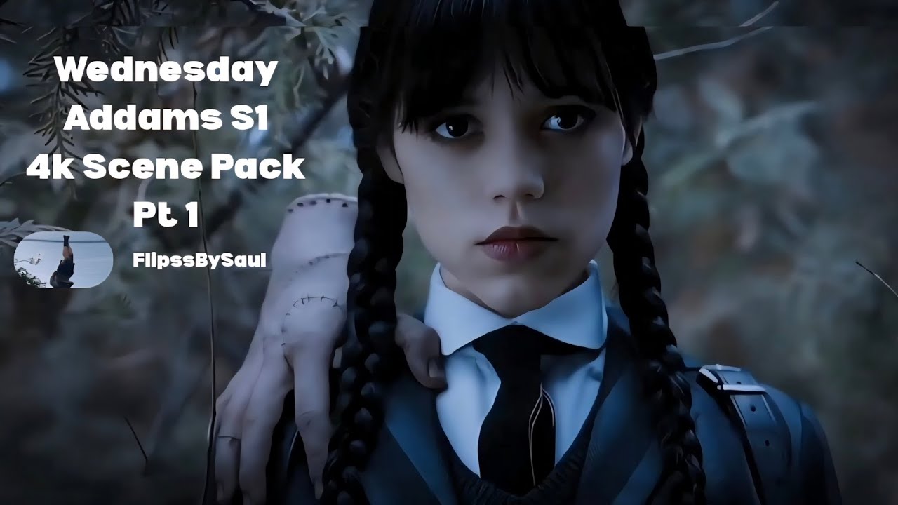 Wednesday Addams S1 4k Scene Pack Pt 1