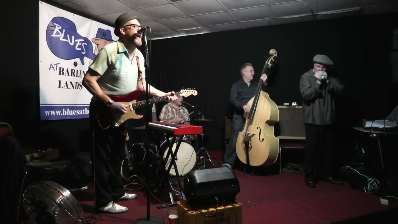 JIM HAMMOND QUARTET Bill Crittenden PROMISED LAND (Chuck Berry) BLUES AT BARLEYLANDS, ESSEX 11/2/23