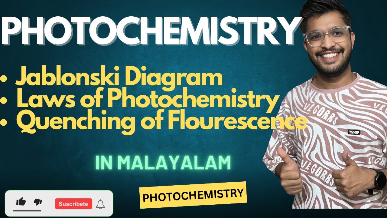 Photochemistry in MalayalamIJablonski DiagramICSIR NET/SET/GATE/BSc Chemistry
